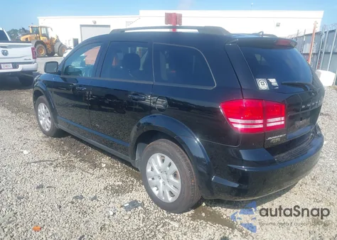 2017 Dodge Journey Se z USA, uszkodzony, nr VIN 3C4PDCAB2HT520123